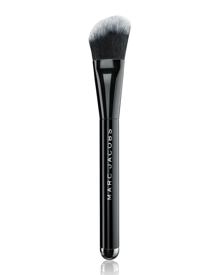 a black angled blush brush