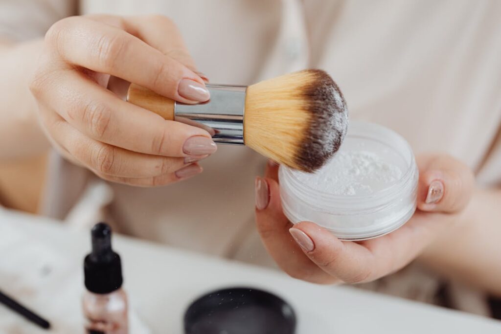 How to Use a Kabuki Brush